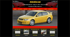 Desktop Screenshot of orderacar.com